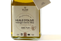 Huile d’olive vierge extra Bio au CBD - Ail 250ML
